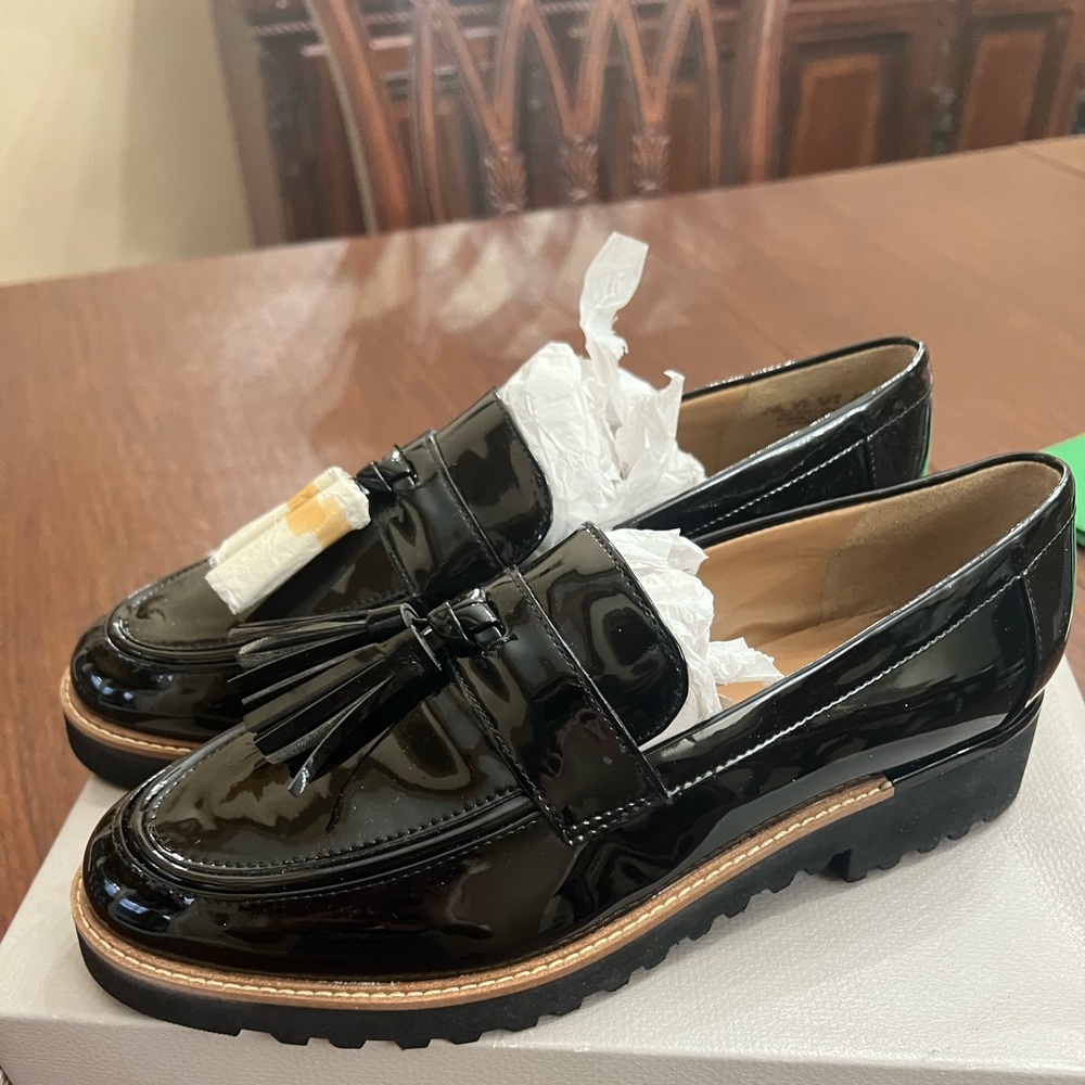 Black, 8.5 Franco Sarto Loafers